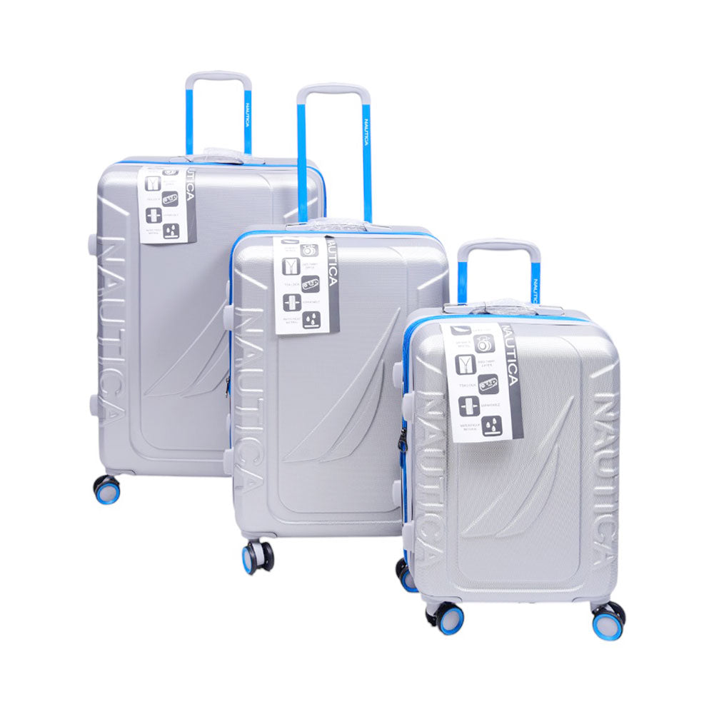 NAUTICA TROLLEY CASE 3PC SET IR A450