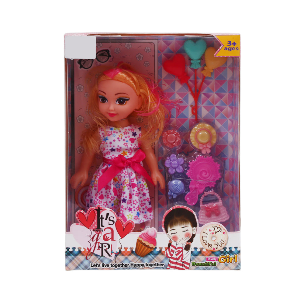 BX10-29 BLOW EYE DOLL W-ACCESSORIES 10INCH A.I