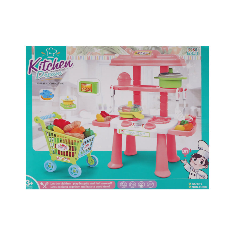 3568-8 KICHEN SET BLUE A.I