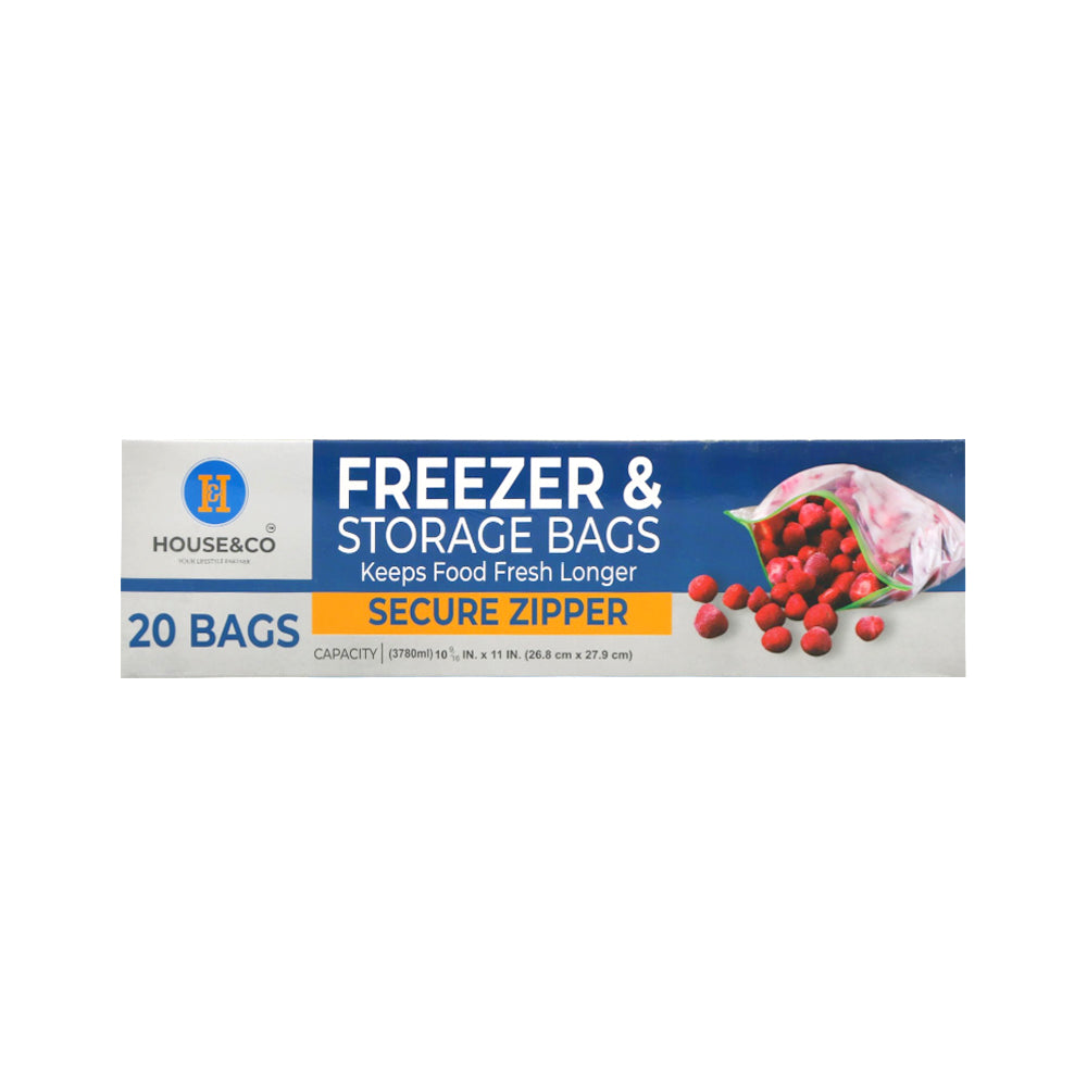 House & Co FREEZER & STORAGE BAG 3800 ML 20 PCS