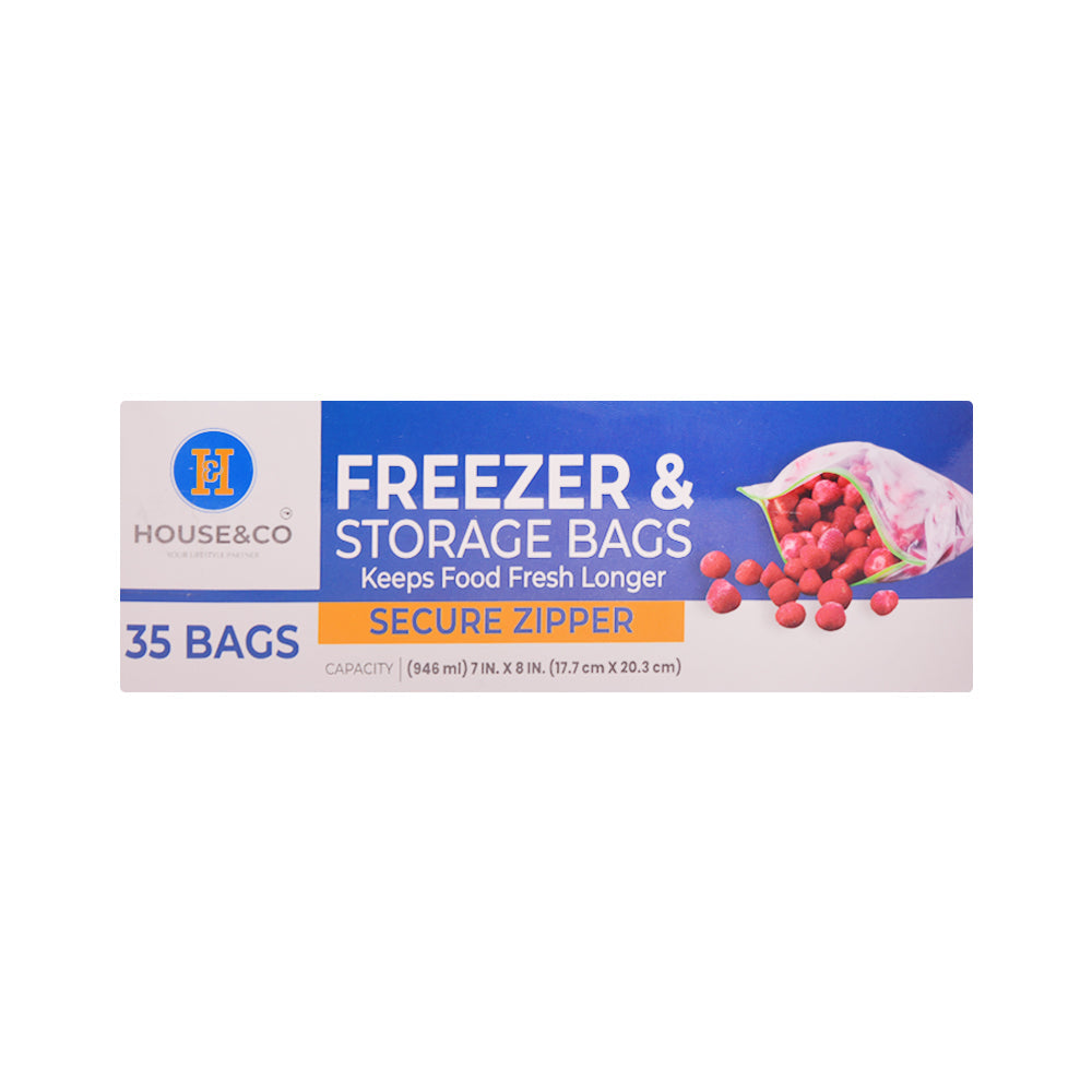 House & Co FREEZER & STORAGE BAG 946 ML 35 PCS
