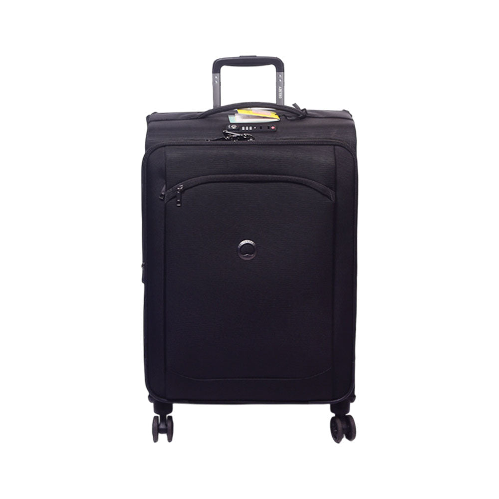 DELSEY TROLLEY CASE MONT BLACK 24INCH