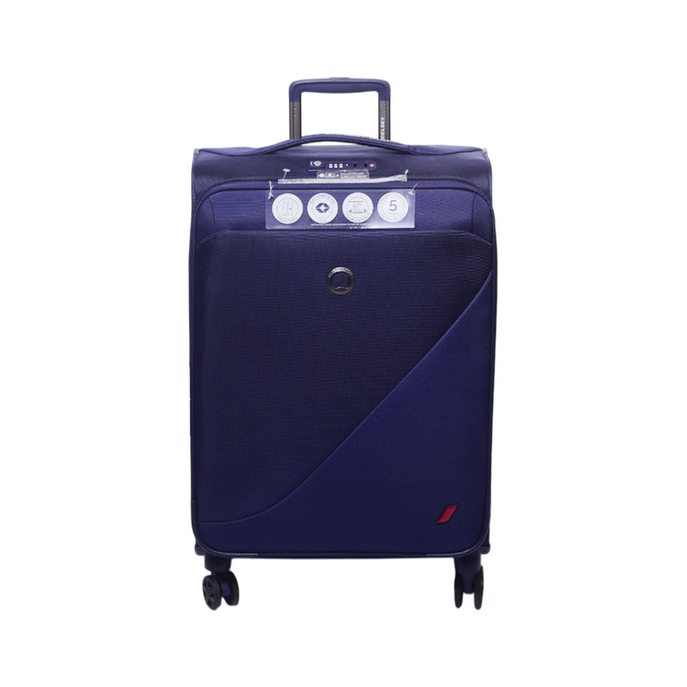 DELSEY TROLLEY CASE DESTINATION NAVY-BLUE 24INCH
