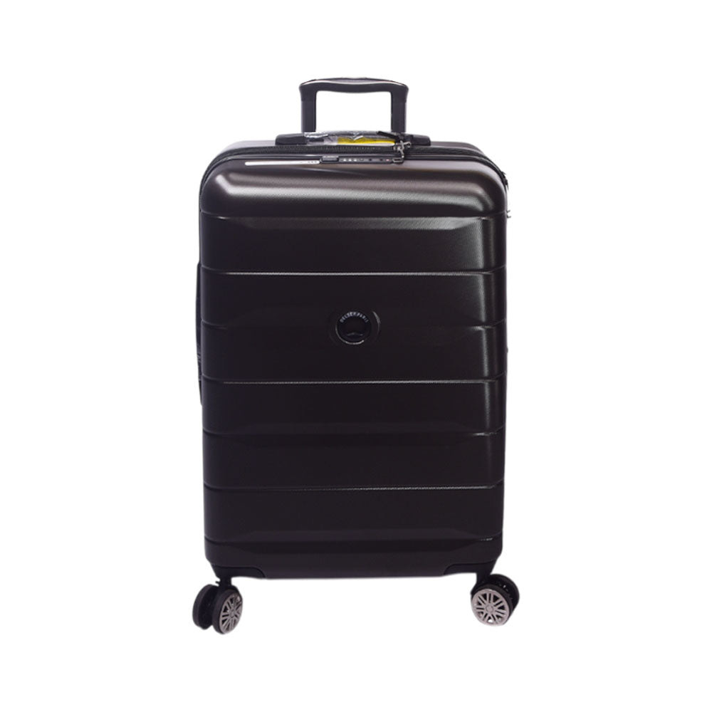 DELSEY TROLLEY CASE COMETE BLACK 24INCH
