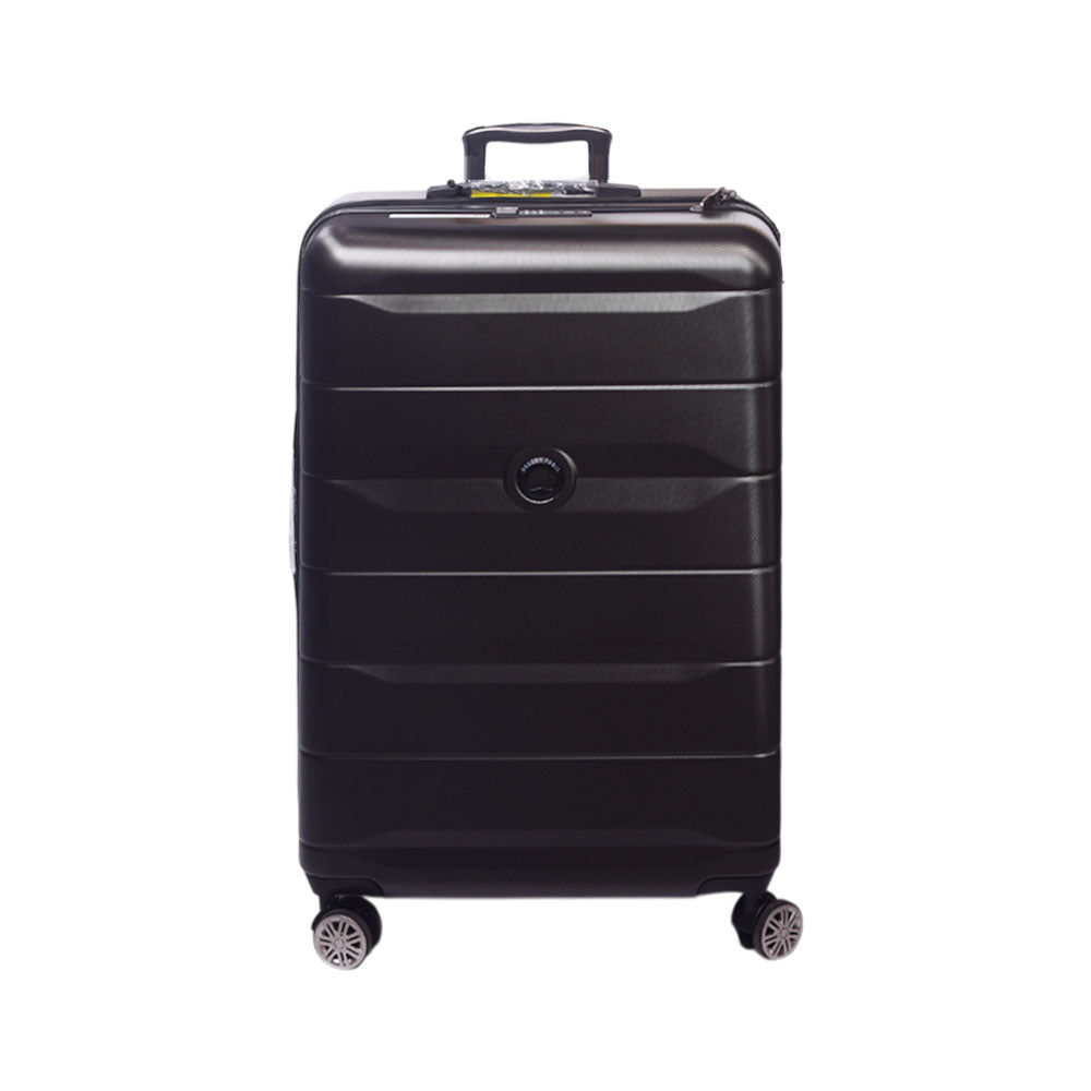 DELSEY TROLLEY CASE COMETE BLACK 28INCH