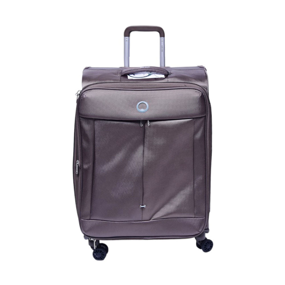 DELSEY TROLLEY CASE FLIGHT LIGHT CHESTNUT 24INCH