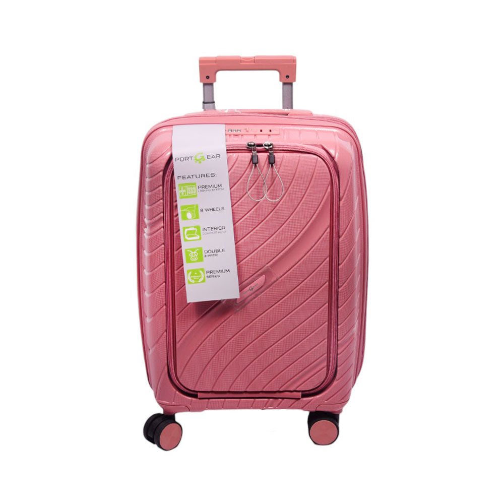 PORT GEAR TROLLEY CASE 20INCH ROSE GOLD PP05