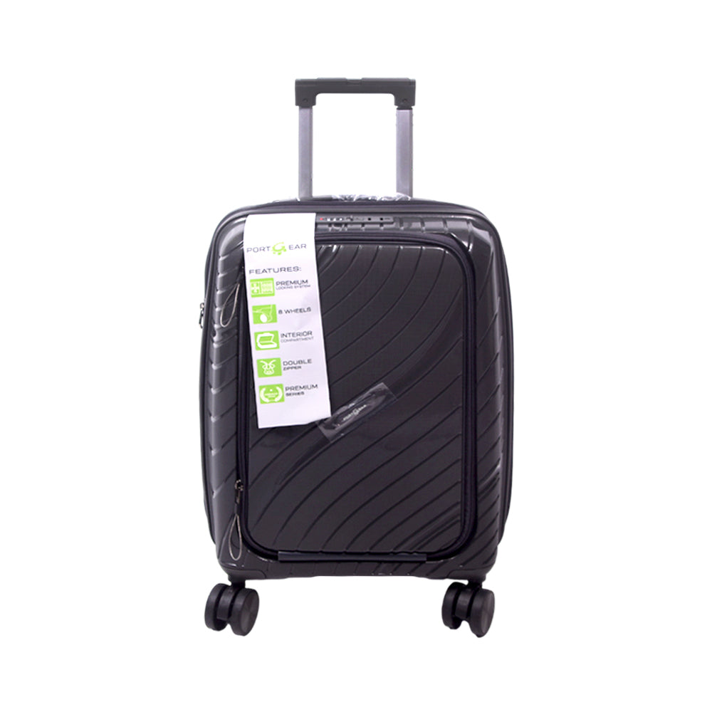 PORT GEAR TROLLEY CASE 20INCH GREY PP05