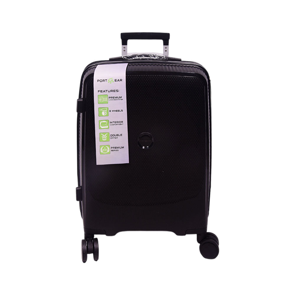 PORT GEAR TROLLEY CASE 20INCH BLACK BELMONTE