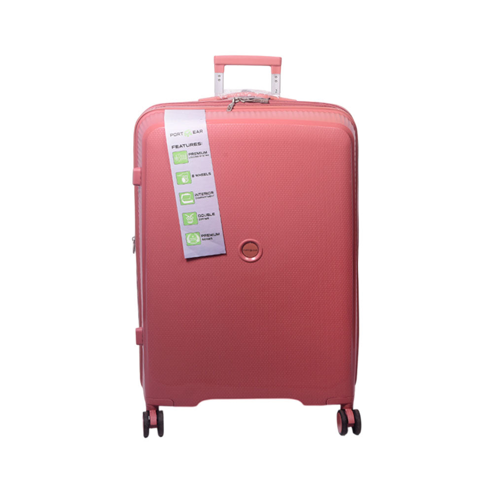 PORT GEAR TROLLEY CASE 28INCH ROSE GOLD BELMONTE