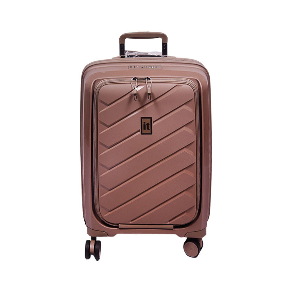 IT INFLUENTIAL TROLLEY CASE 20INCH KHAKI