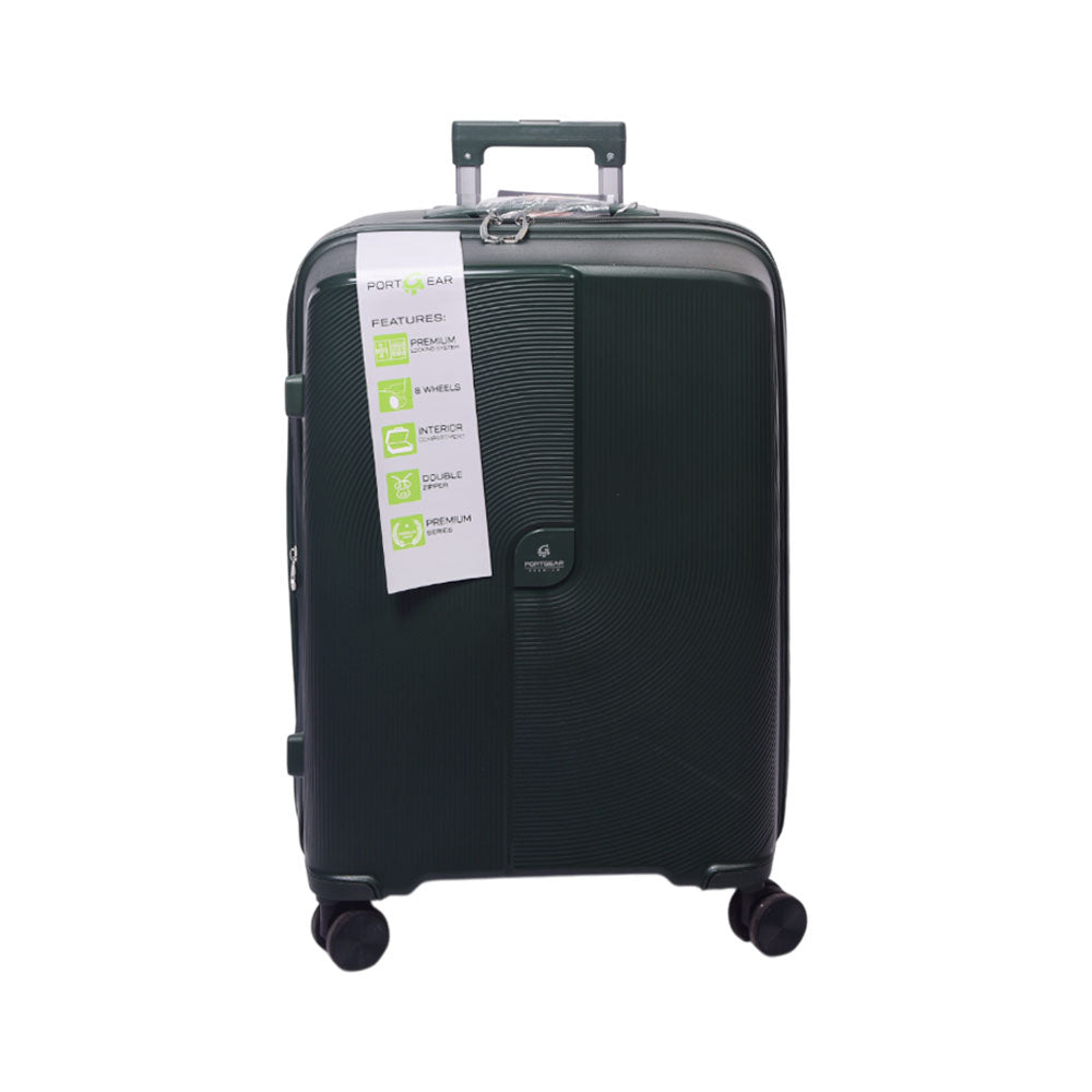 PORT GEAR TROLLEY CASE 24INCH BLACKISH GREE PP06