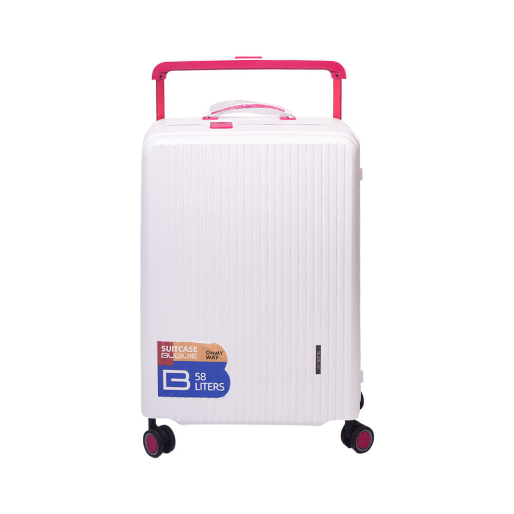 BUBULE PHONEIX TROLLEY CASE 24INCH WHITE