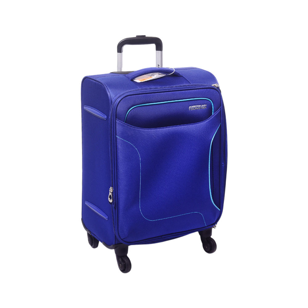 AMERICAN TOURISTER HOLIDAY TROLLEY CASE 20INCH NAVY