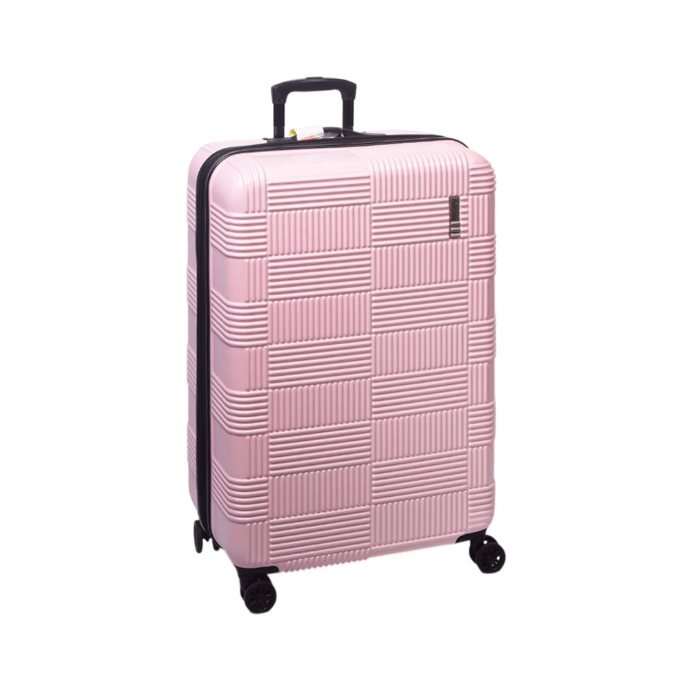 AMERICAN TOURISTER CHECKRED TROLLEY CASE 28INCH PINK