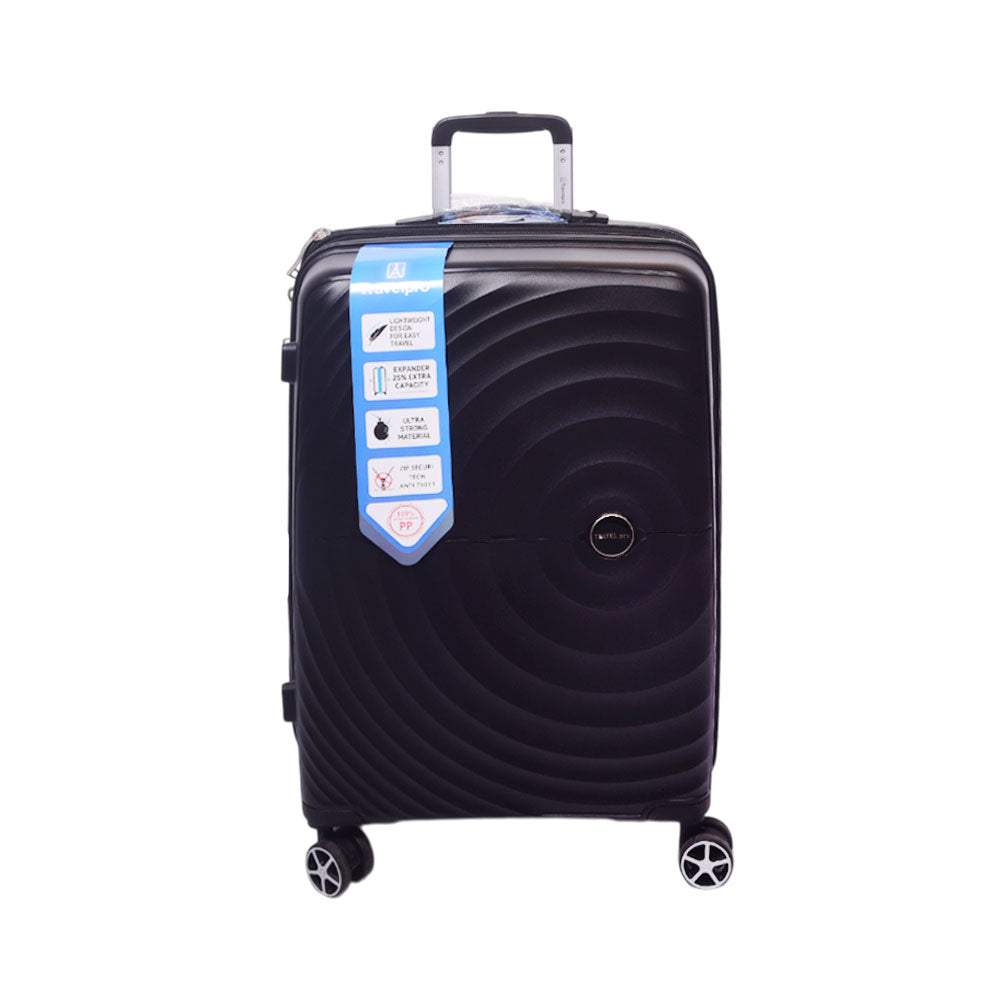 TRAVEL PRO TROLLEY CASE 24INCH BLACK PP-512