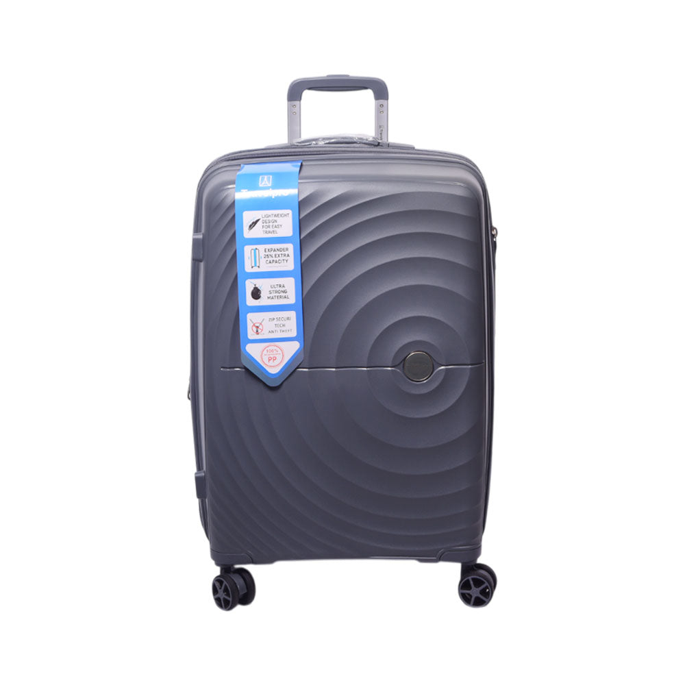 TRAVEL PRO TROLLEY CASE 24INCH GREY PP-512
