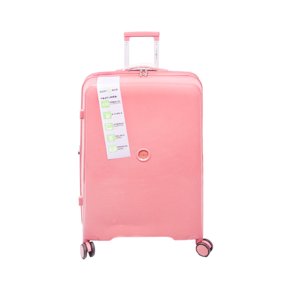 PORT GEAR TROLLEY CASE 28INCH ROSE GOLD BELMONTE 4