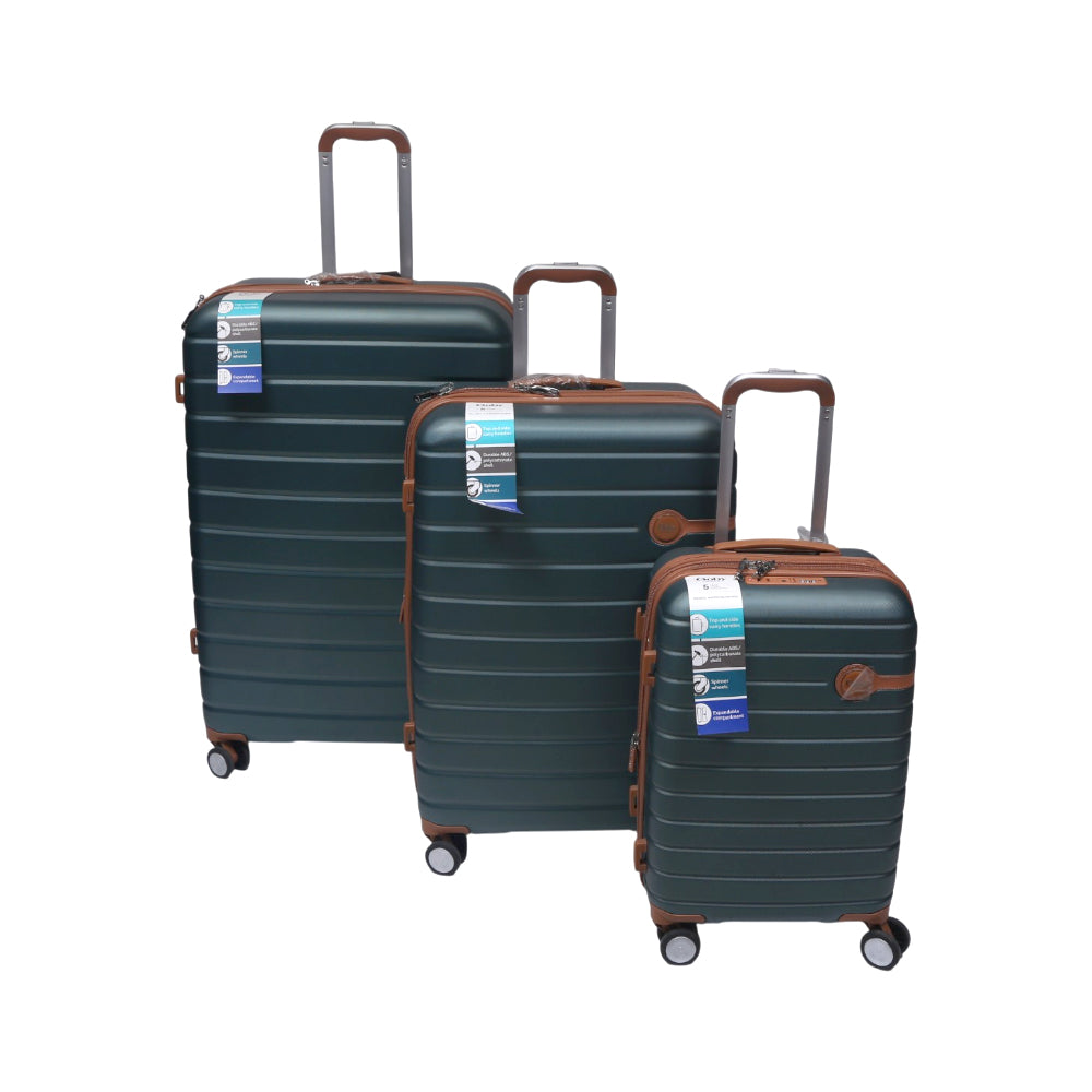 GOBY TROLLEY CASE 3PC SET IR 2407