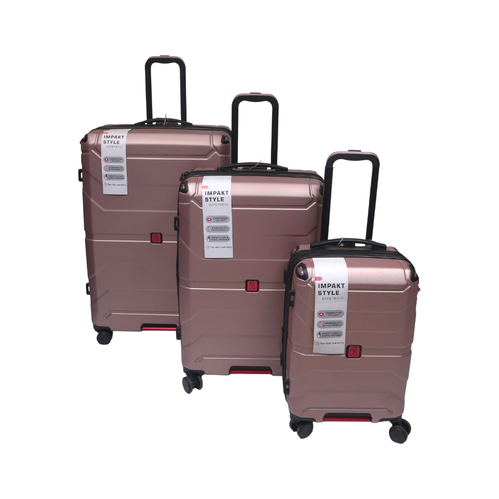 IT TROLLEY CASE 3PC SET IR IT-03