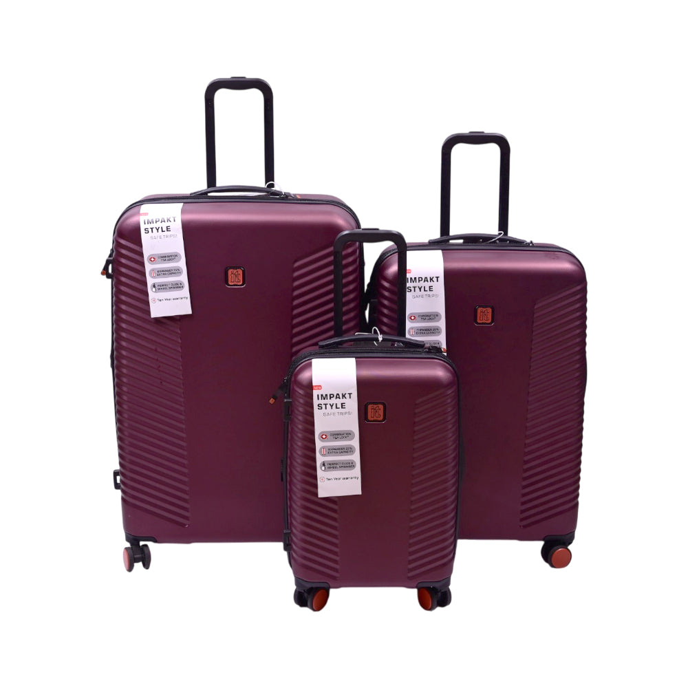 IT TROLLEY CASE 3PC SET IR IT-8