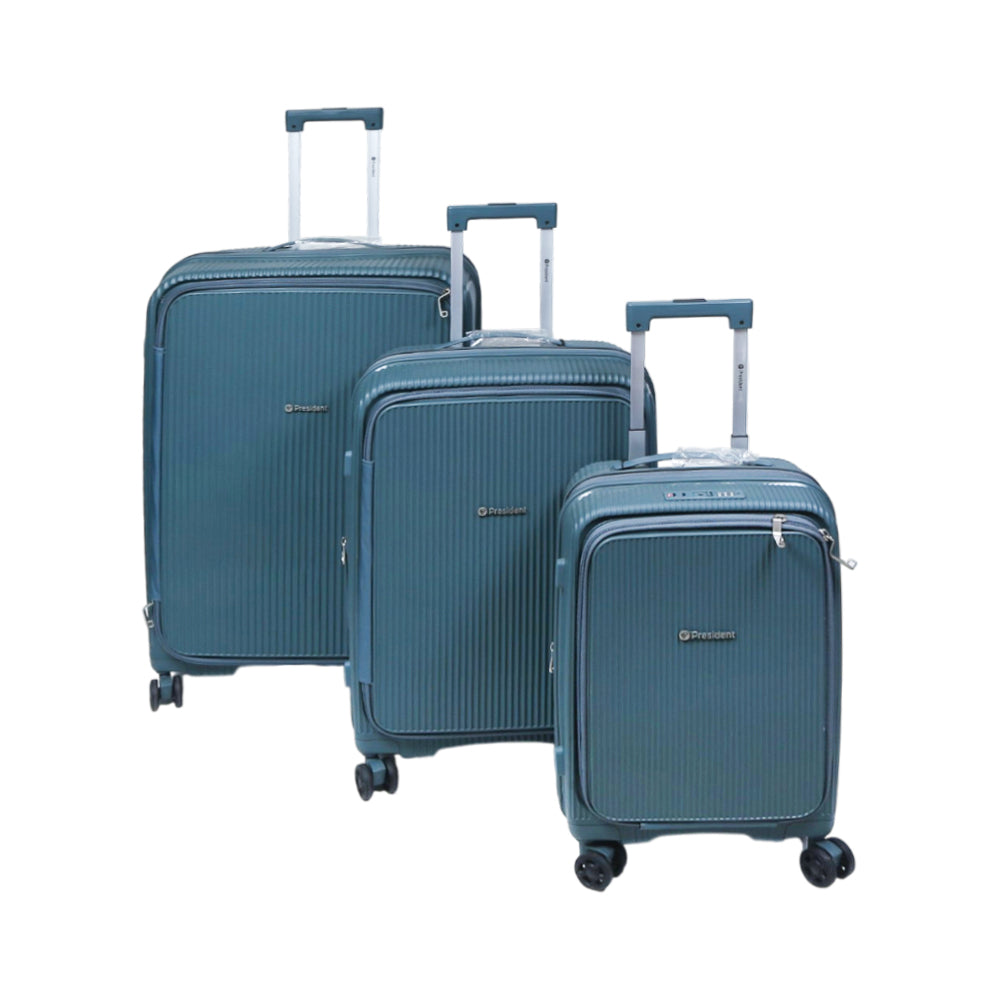 PRESIDENT TROLLEY CASE 3PC SET  TP9890-3