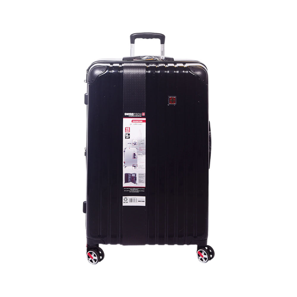 SWISS TECH TROLLEY CASE EXHIBITION BLACK 28 INCH