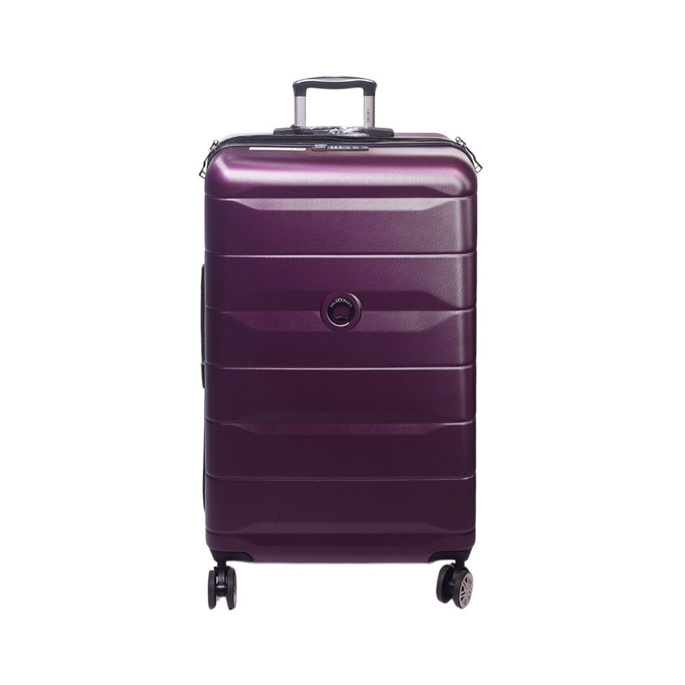 DELSEY TROLLEY CASE COMETE PURPLE 24 INCH