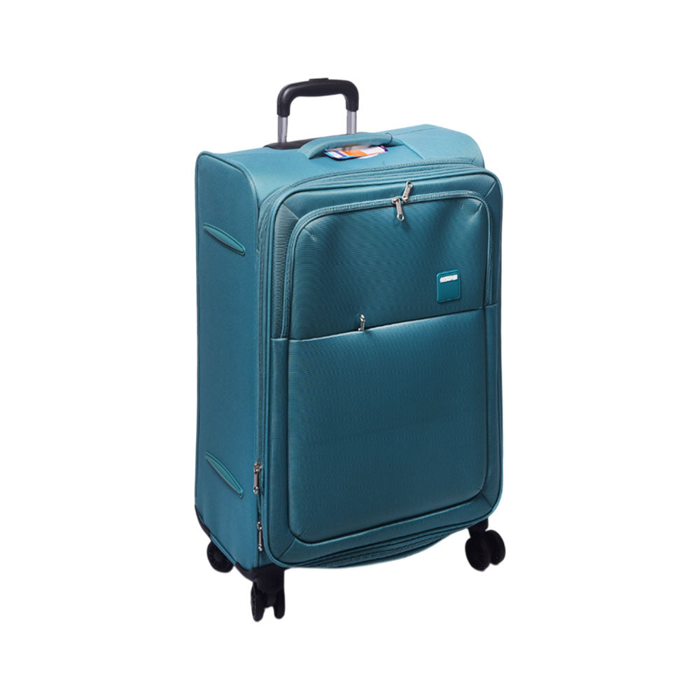 AMERICAN TOURISTER TROLLEY CASE SEVILLE GREEN 28 INCH