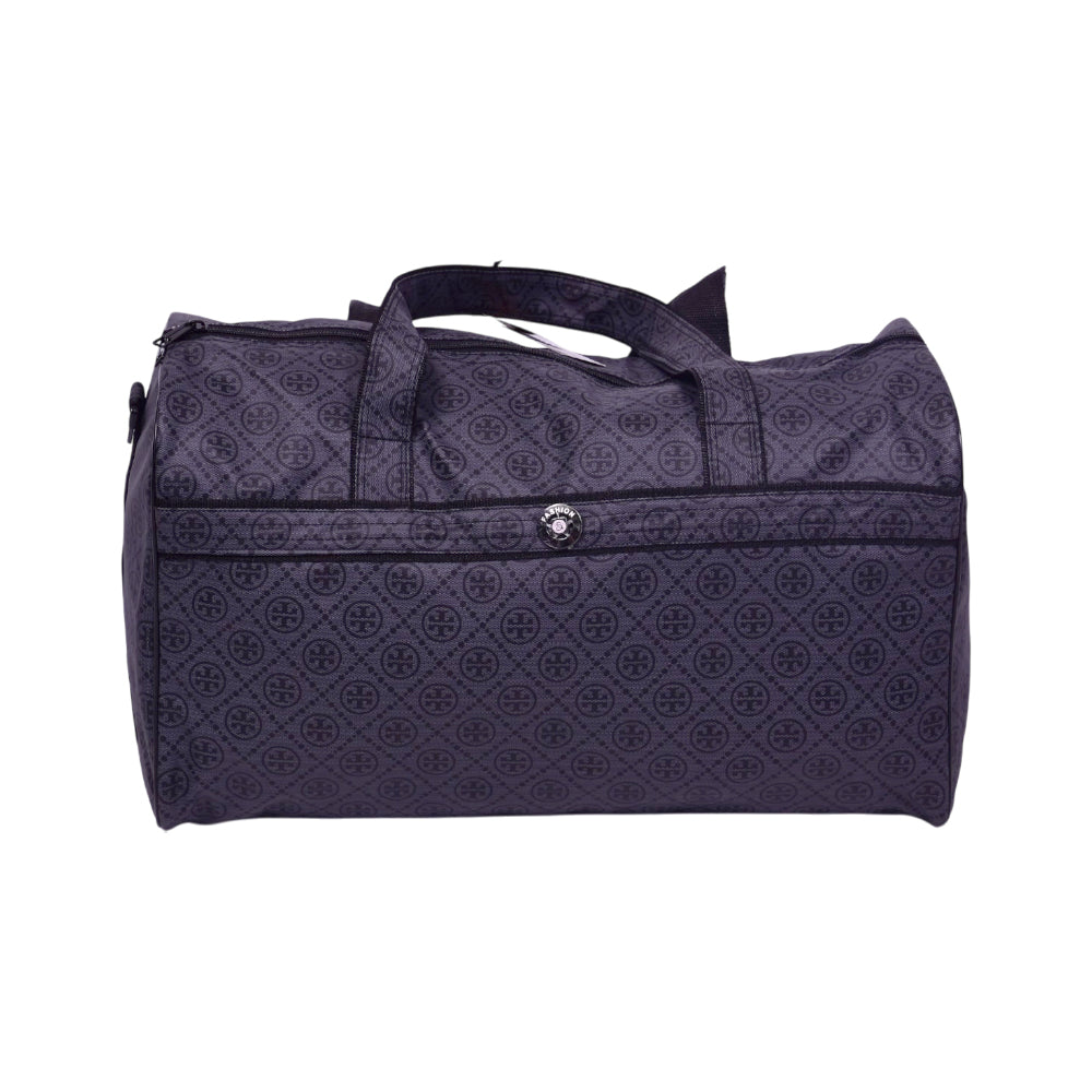 DUFFLE LEATHER SOFT BAG LARGE BLACK 6647