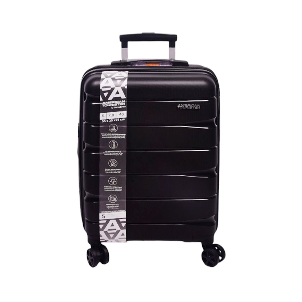AMERICAN TOURISTER TROLLEY CASE ASPEN BLACK 20INCH