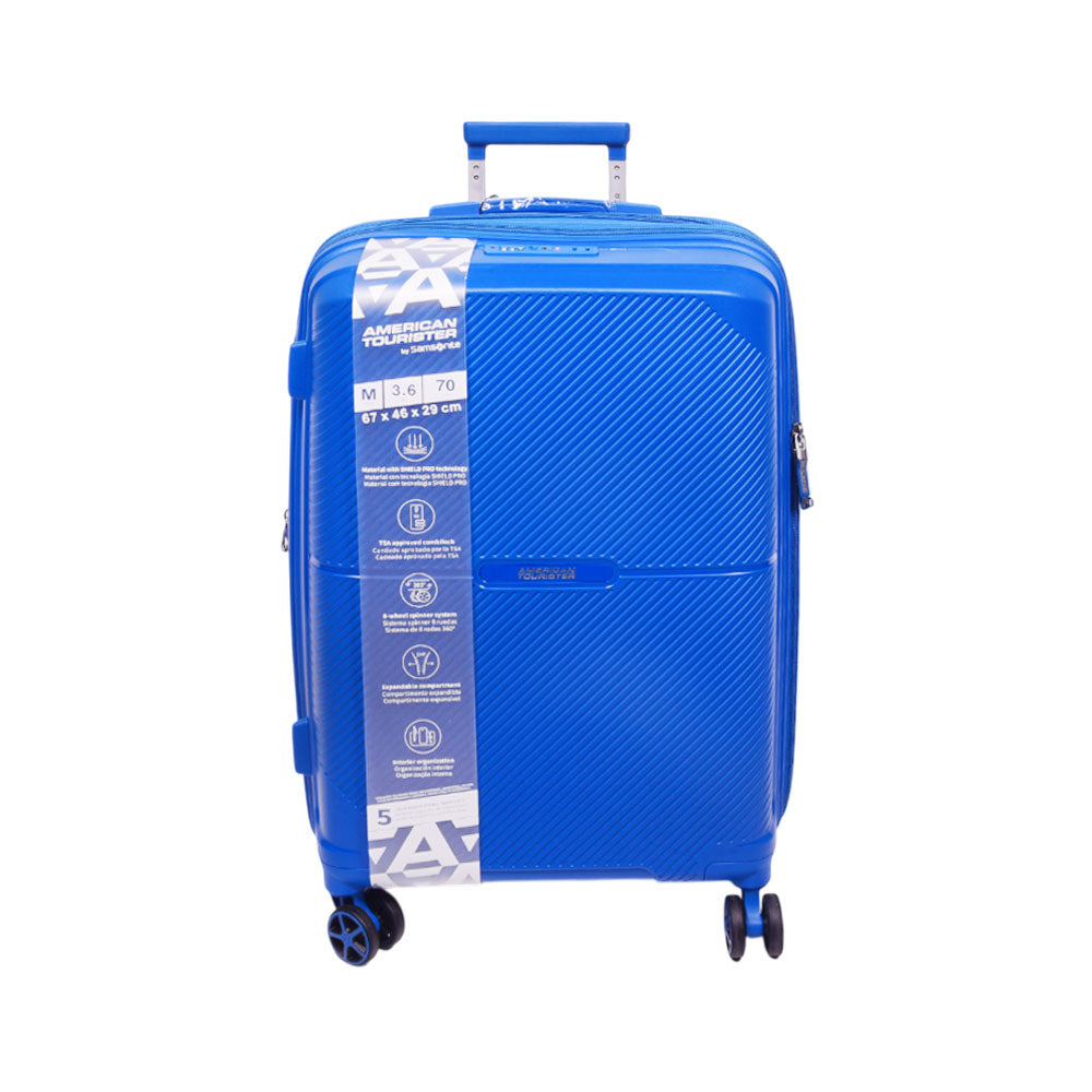 AMERICAN TOURISTER TROLLEY CASE KYOTO BLUE 24INCH