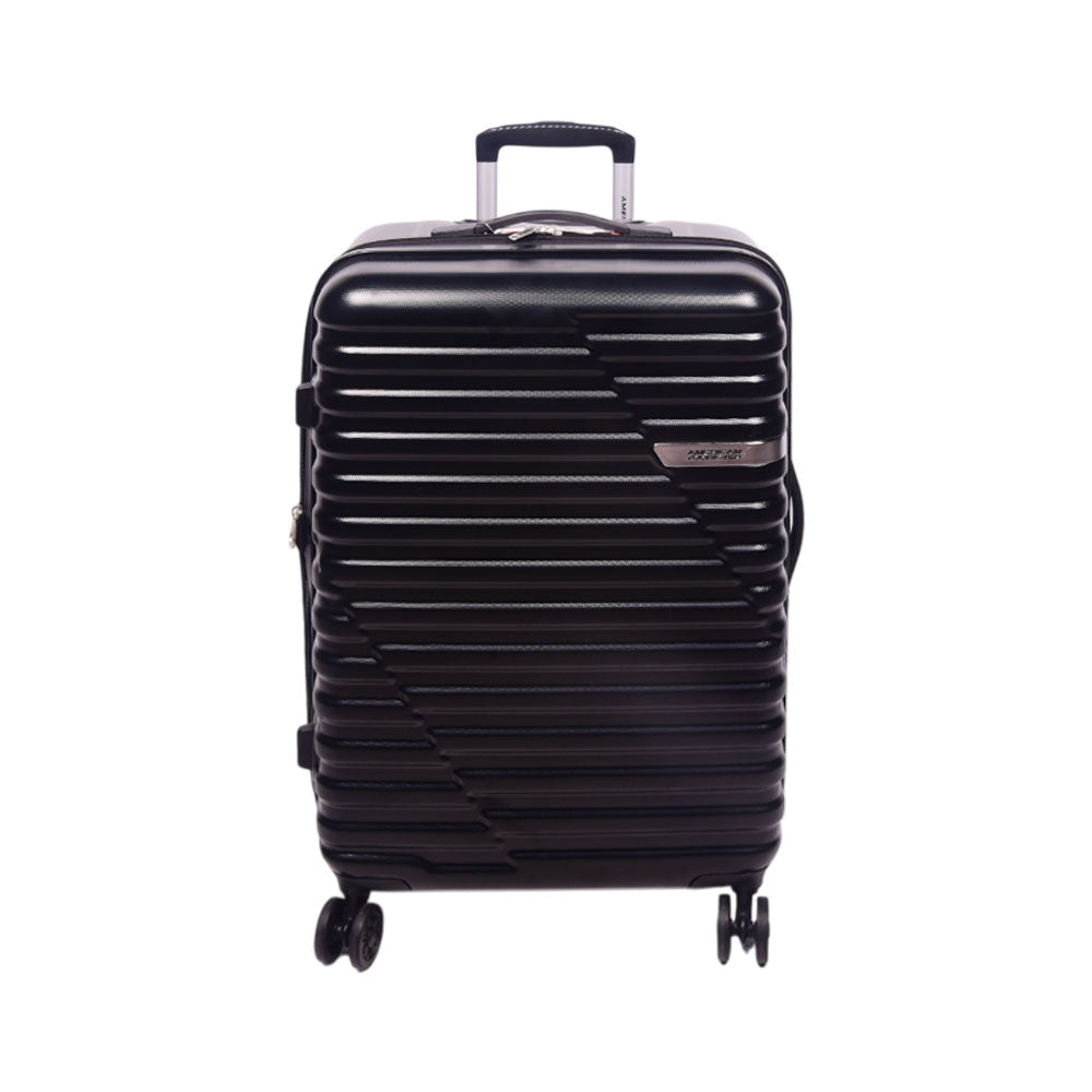 AMERICAN TOURISTER TROLLEY CASE SKY BRIDGE PLUS BLACK 24INCH