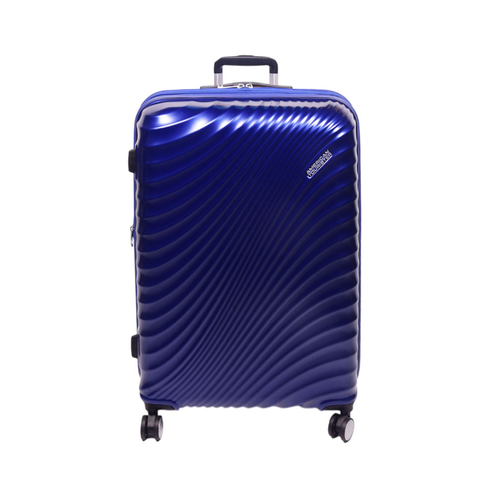 AMERICAN TOURISTER TROLLEY CASE JETGLAM PLUS NAVY 28INCH
