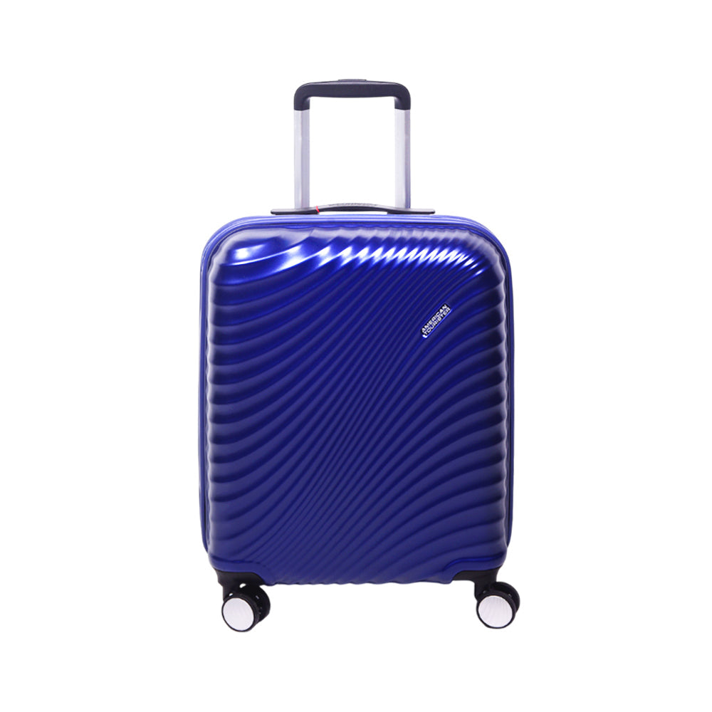 AMERICAN TOURISTER TROLLEY CASE JETGLAM PLUS NAVY 20INCH