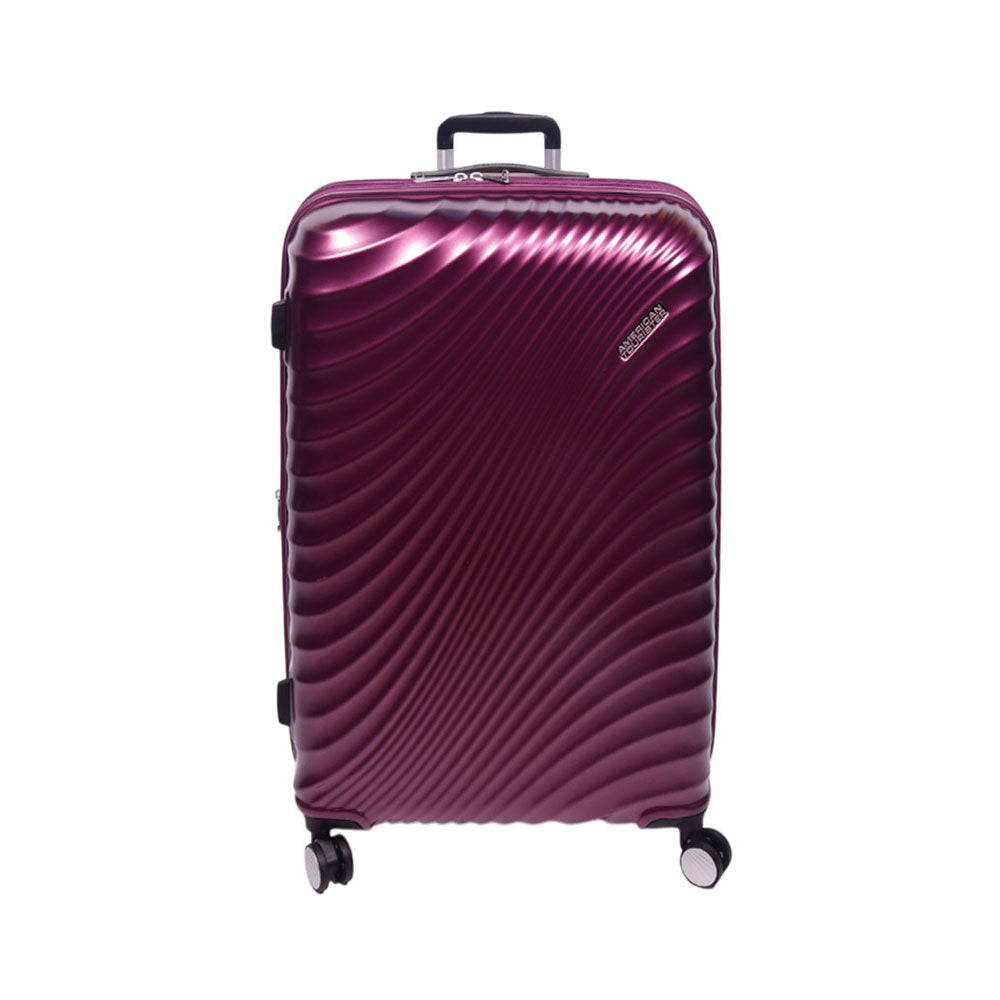 AMERICAN TOURISTER TROLLEY CASE JETGLAM PLUS RED WINE 24INCH