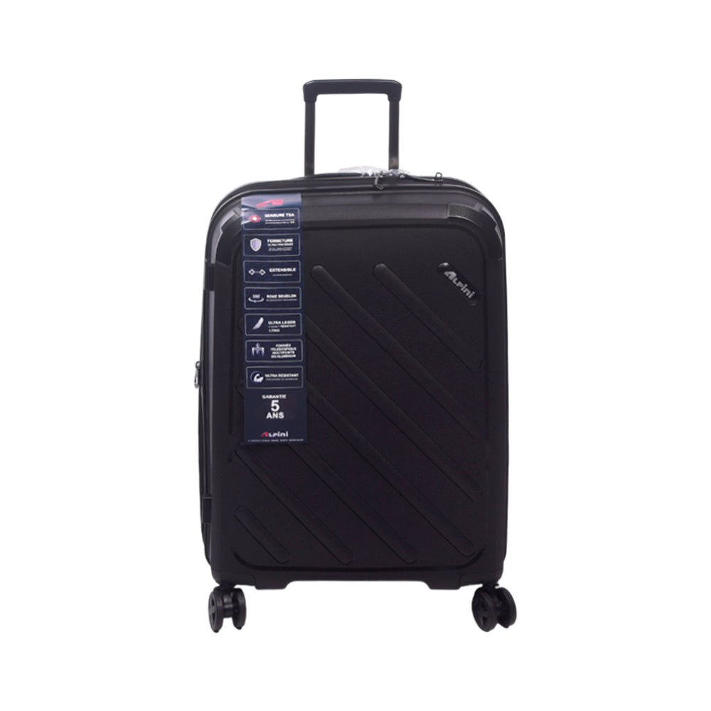 ALPINE TROLLEY CASE BLACK 24INCH