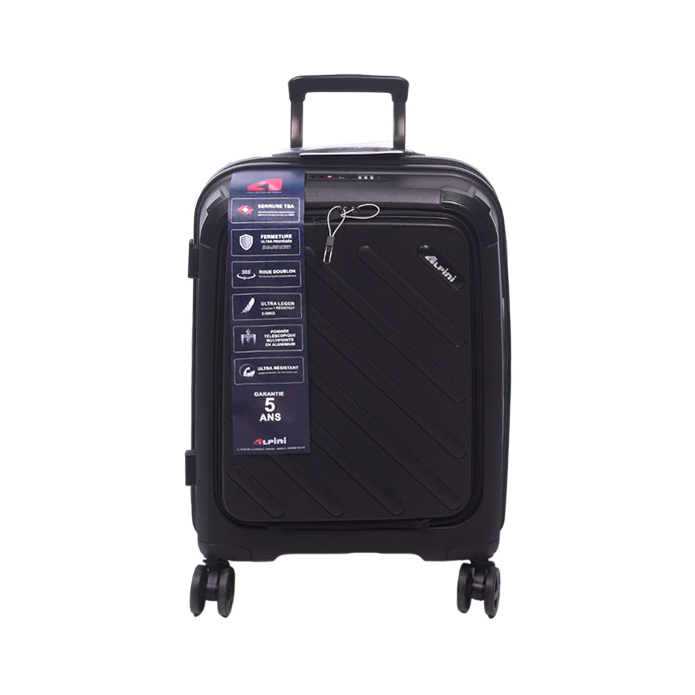ALPINE TROLLEY CASE BLACK 20INCH