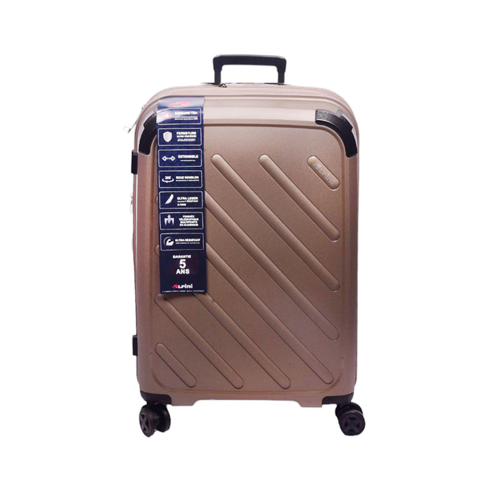 ALPINE TROLLEY CASE CHAMPANGE 24INCH