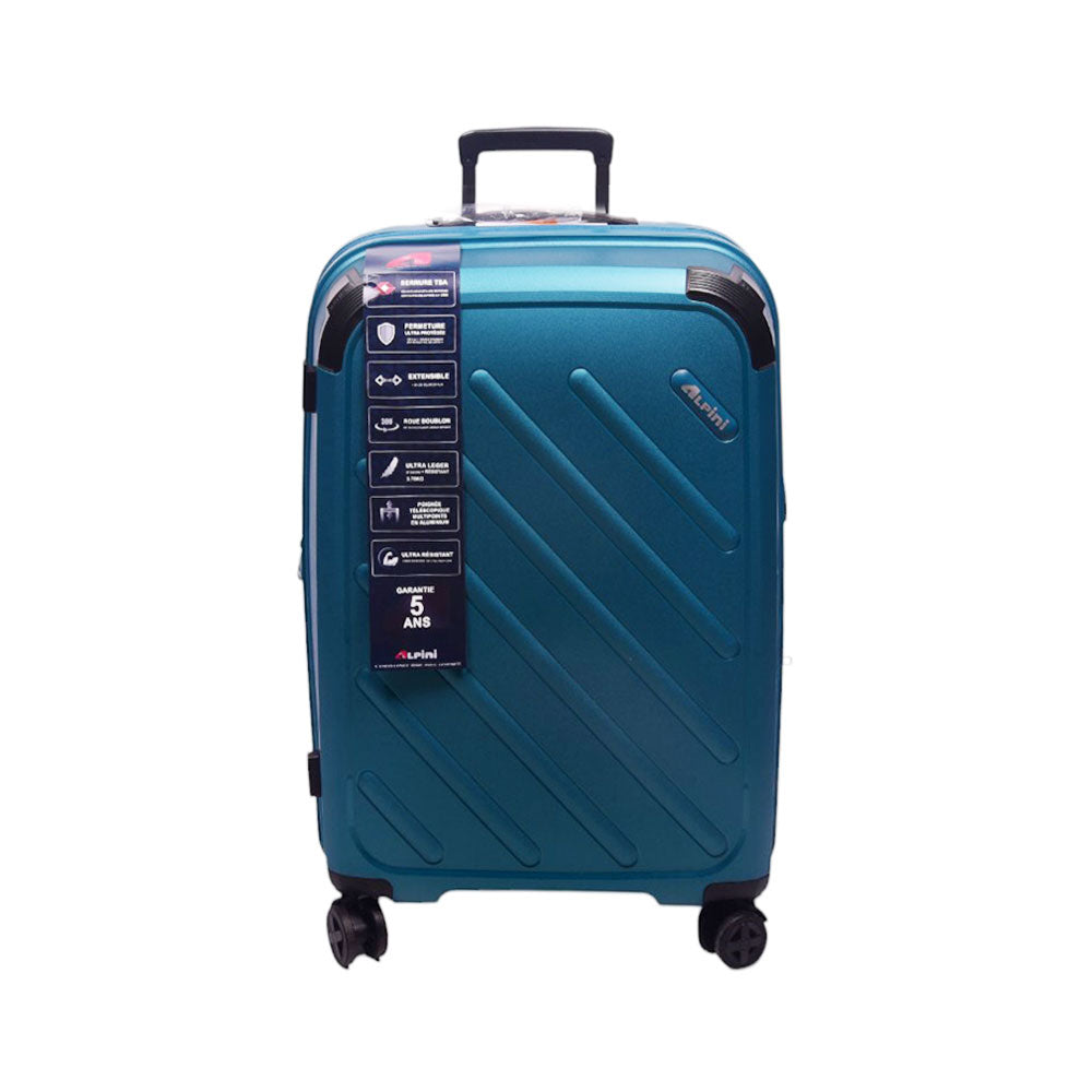 ALPINE TROLLEY CASE TURQUOISE 24INCH