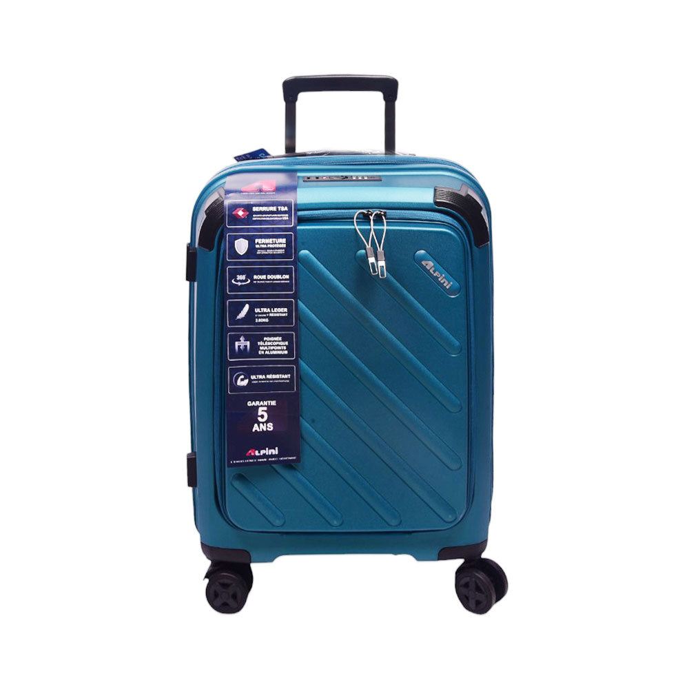 ALPINE TROLLEY CASE TURQUOISE 20INCH