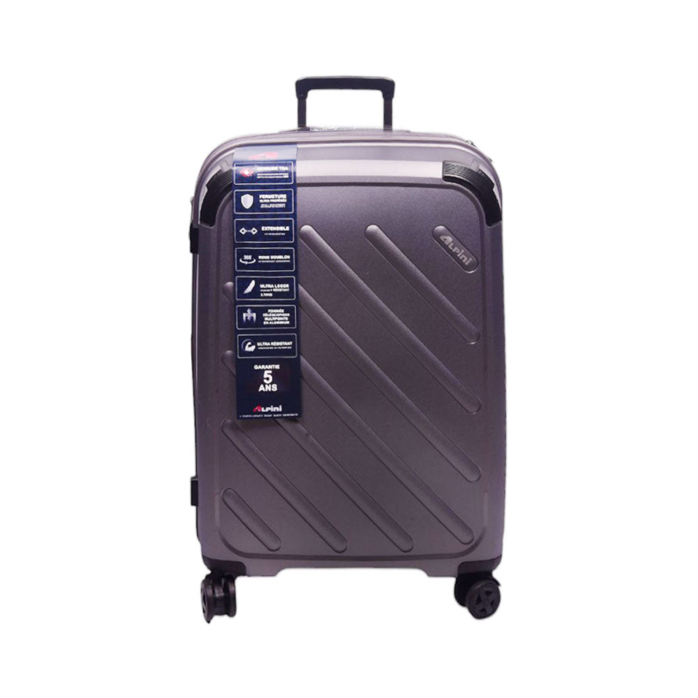 ALPINE TROLLEY CASE GREY 24INCH