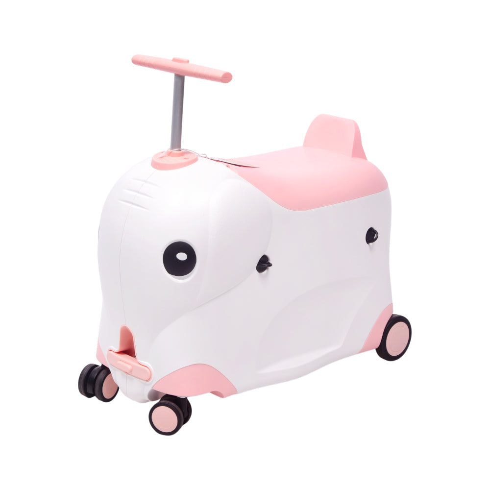 BUBBLE ELEPHANT CHILDREN TROLLEY CASE 20INCH PINK