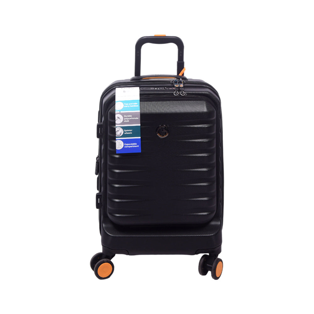 GOBY LONDON TROLLEY CASE TITAN 20INCH BLACK