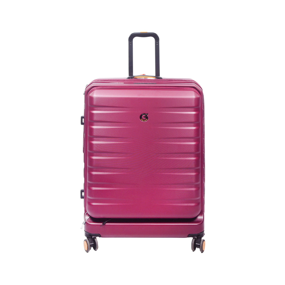 GOBY LONDON TROLLEY CASE TITAN 29INCH PURPLISH RED