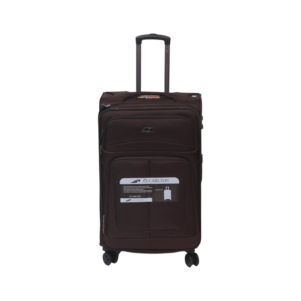 CARLTON TROLLEY CASE 28INCH COFFEE