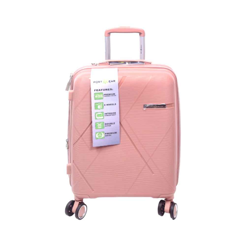 PORT GEAR TROLLEY CASE X LITE 20INCH ROSE GOLD