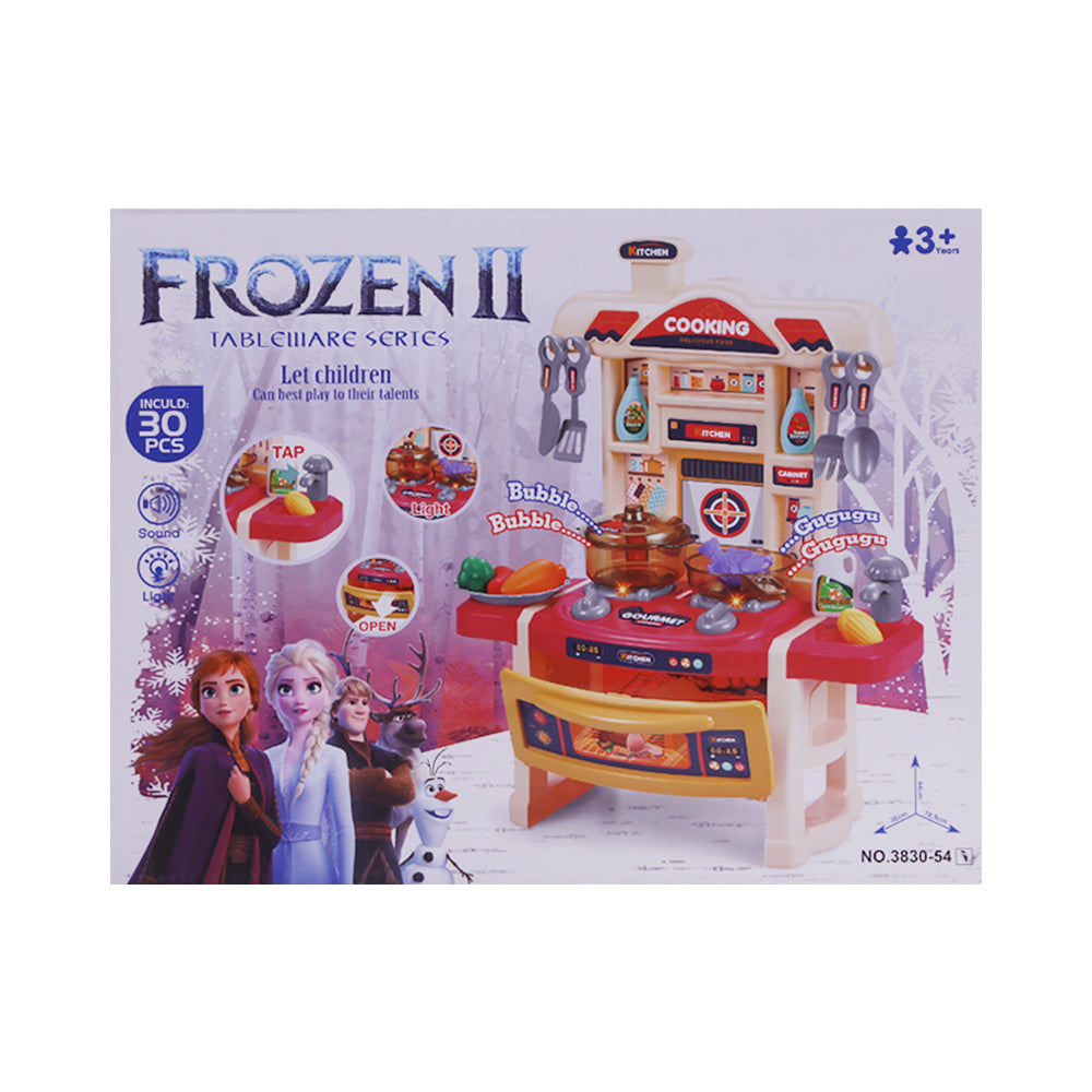3830-54 FROZEN MUSICAL KITCHEN 30PC
