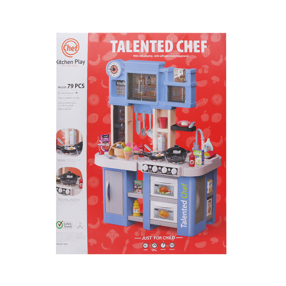 922-130 TALENTED CHEF KITCHEN SET 79PC