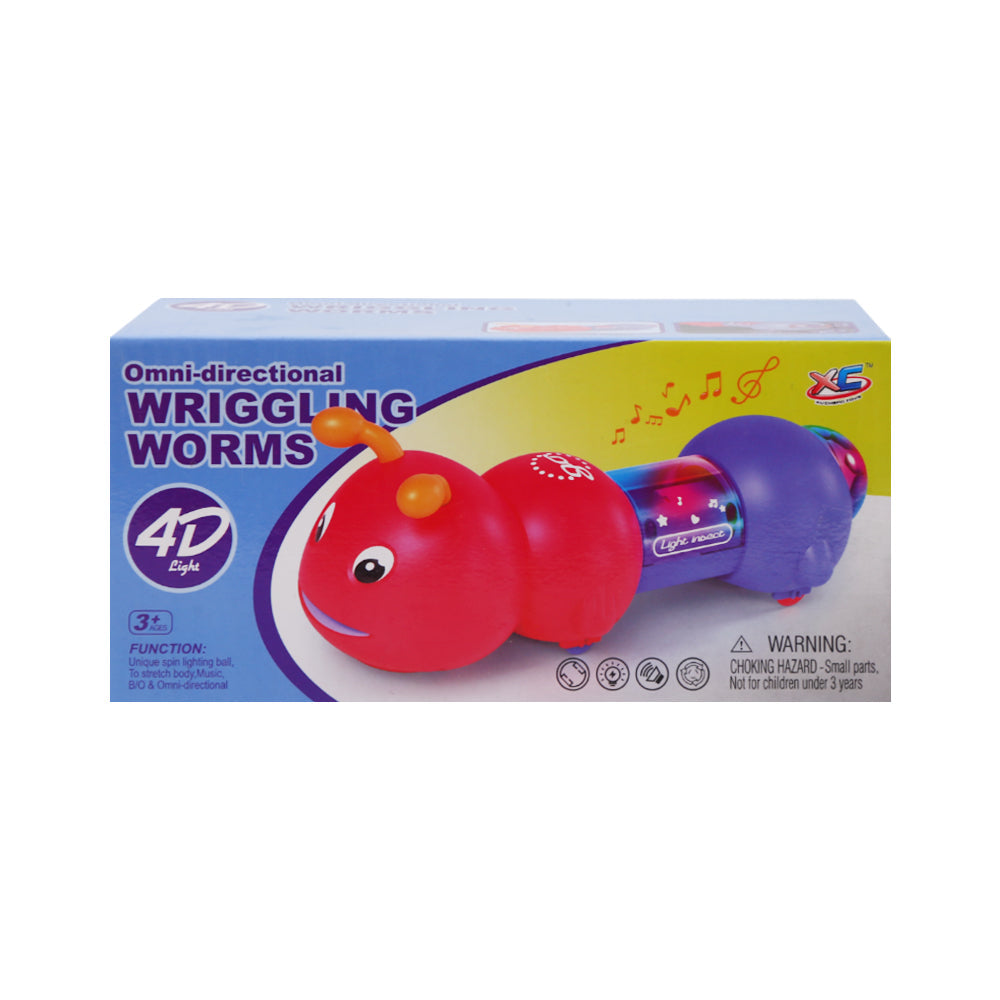 XC-880 MUSICAL WRIGGLING WORMS